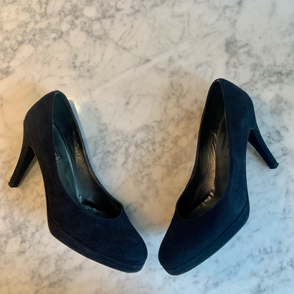Claudia Ciuti Midnight Blue High Heels